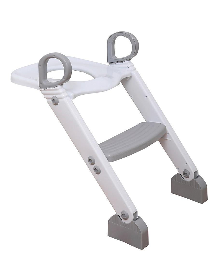 Dreambaby Step-Up Toilet Trainer -White/Grey