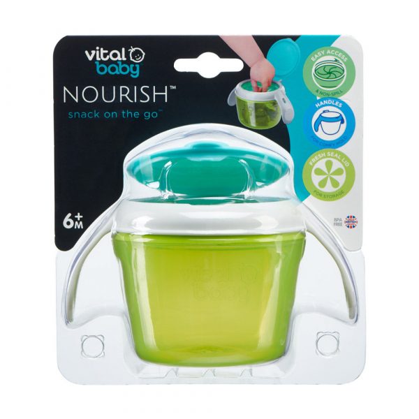 Vital Baby NOURISH snack on the go™ Pop - Green