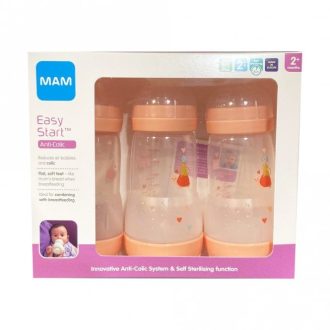 MAM EASY START BOTTLES 2 MONTHS - PEACH