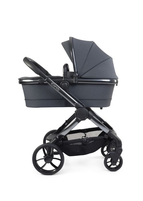 iCandy Peach 7 Pushchair and Carrycot - Dark Grey Phantom ( phone store for best price ) - Image 2