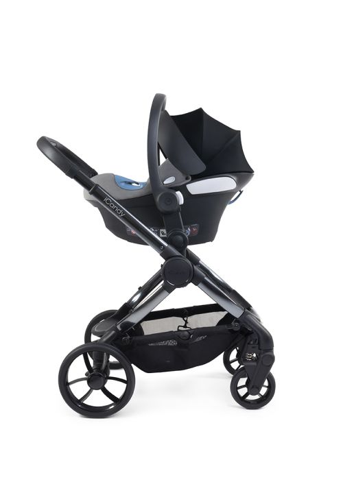 iCandy Peach 7 Pushchair and Carrycot - Dark Grey Phantom ( phone store for best price ) - Image 6