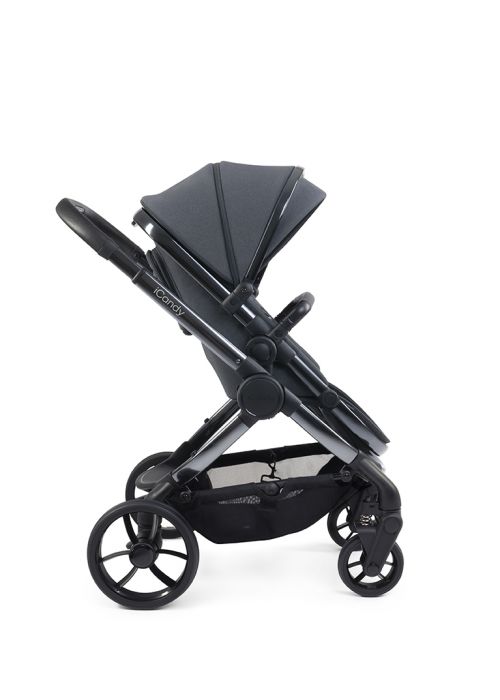 iCandy Peach 7 Pushchair and Carrycot - Dark Grey Phantom ( phone store for best price ) - Image 5