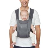 ERGOBABY EMBRACE NEWBORN CARRIER – SOFT AIR MESH Washed Black - Image 2