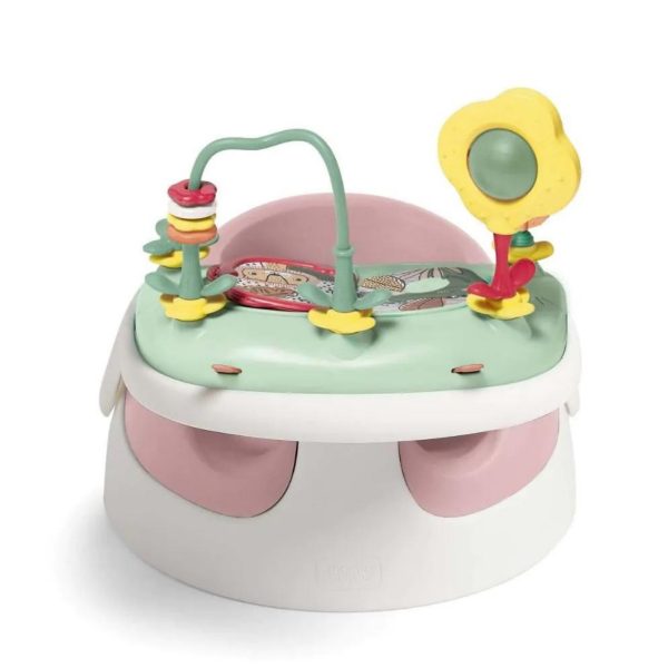 Mamas & Papas Snug Floor Seat with Activity Tray  Blossom