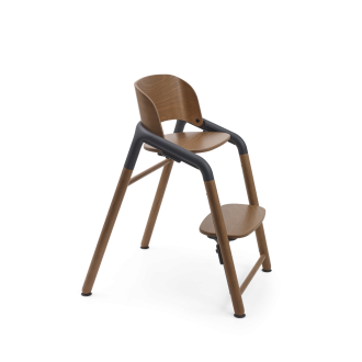 Bugaboo Giraffe Chair Wood/Grey -Includes Tray