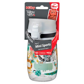 NUBY MINI SPORTS CUP 18M+ grey