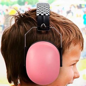 Alecto Earmuffs for Babies and Toddlers - Pink