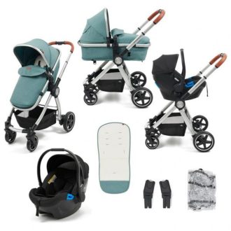 Panorama XT by Babylo 2-in-1 Travel System & Car Seat Sea Green