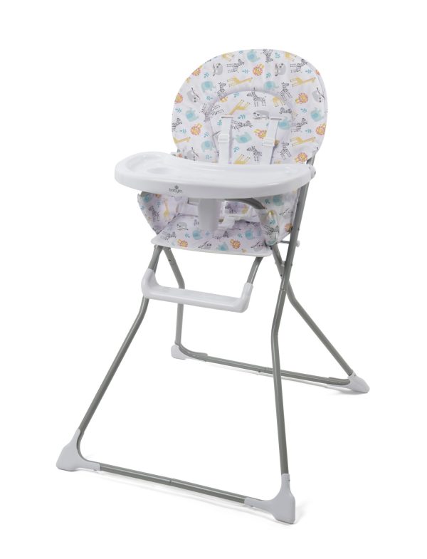 Babylo Snack Hi Compact Highchair- Safari - Image 4