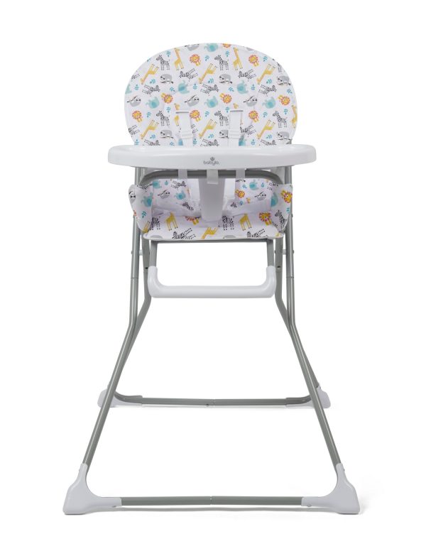 Babylo Snack Hi Compact Highchair- Safari