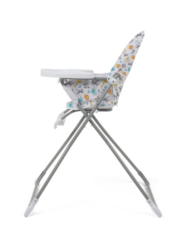Babylo Snack Hi Compact Highchair- Safari - Image 3