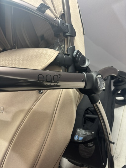 egg3® Stroller in Houndstooth Almond - Special Edition Floor Model - Last once Clearance Bundle Price €999 - Image 13