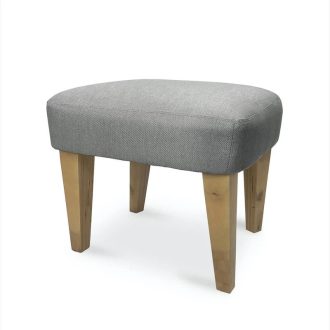 Nested Soothe Easy Stool NEW   Grey/ Beech wood - Compatible with Nested Soothe Easy Chair