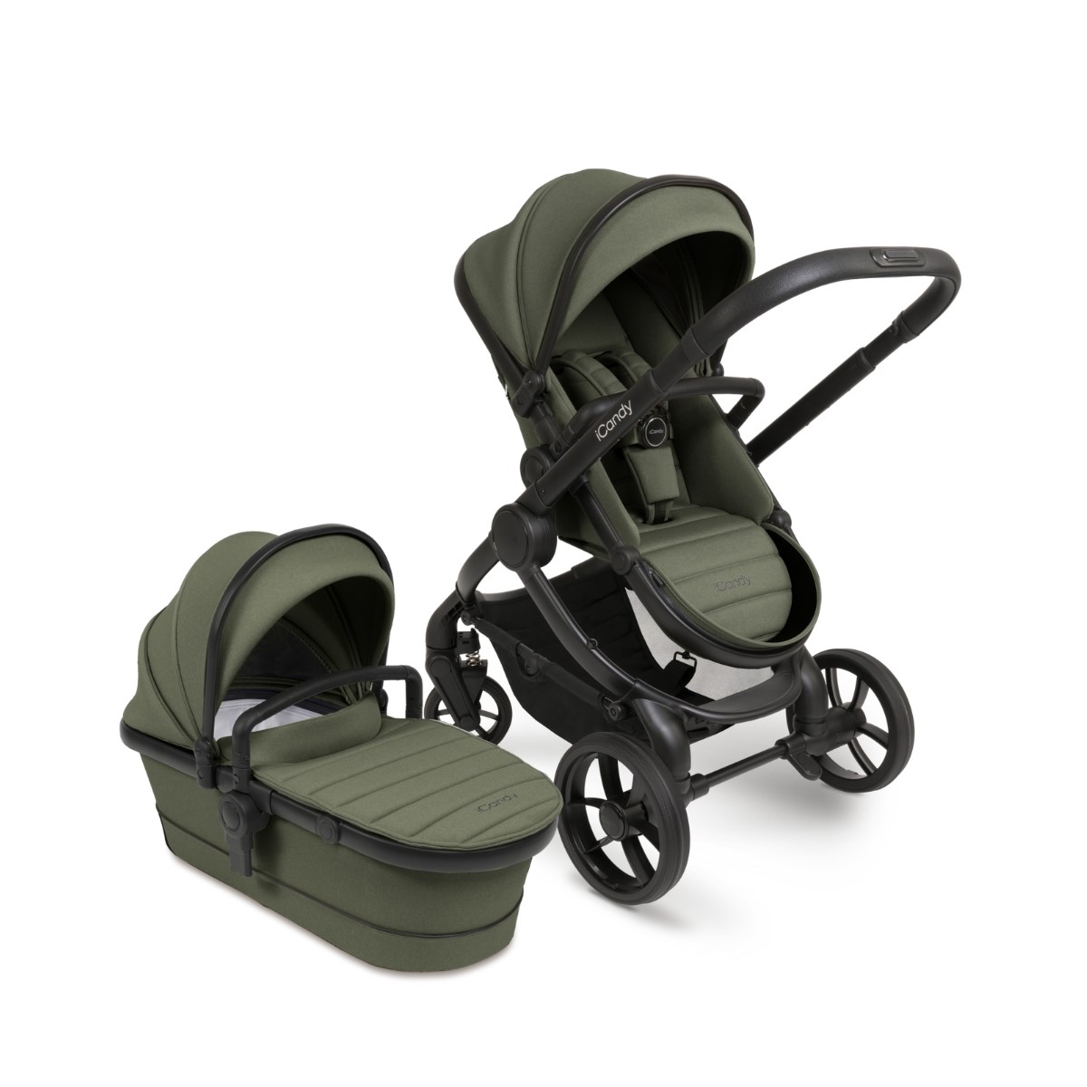 Bundle Deal I Candy Peach 7 -Any Colour -Includes Cabrio I size and Base in Black - You will also receive a Mirror,Pram Sheets, Pram Mattress protector and a Car seat raincover complimentary with every purchase - Image 9
