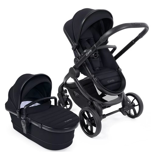 Bundle Deal I Candy Peach 7 -Any Colour -Includes Cabrio I size and Base in Black - You will also receive a Mirror,Pram Sheets, Pram Mattress protector and a Car seat raincover complimentary with every purchase - Image 3