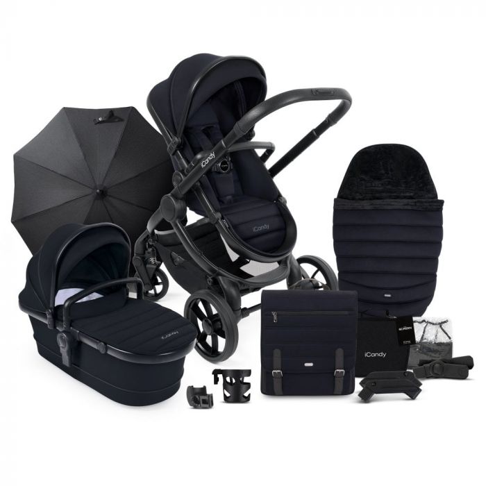 Bundle Deal I Candy Peach 7 in Black Edition -Includes Carseat & Base, Highchair, Co-Sleeper & Cotbed Ring store for price