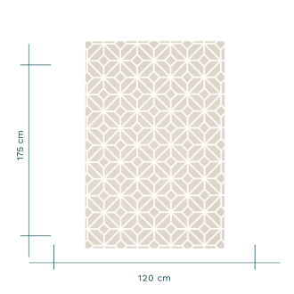 Puzzle Playmat - Tiles White Sand
