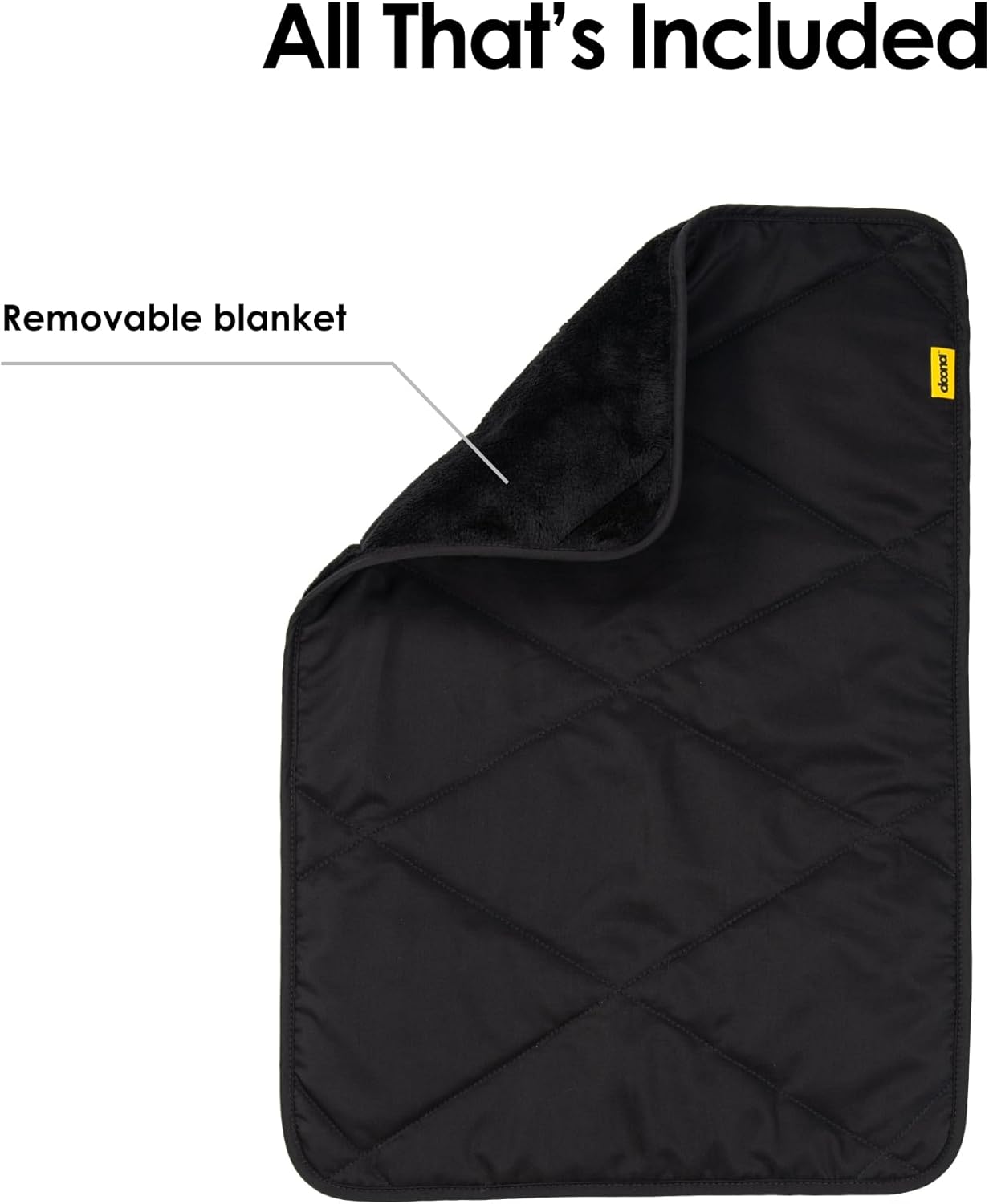 Doona footmuff with Removable, luxuriously lined blanket - Image 2