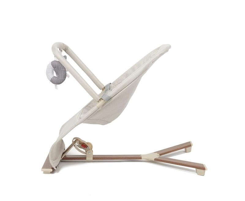Babylo Gravity Luxe Bouncer Cashmere/Walnut - Image 3