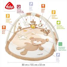 Fehn 3-D activity quilt Teddy - Image 3