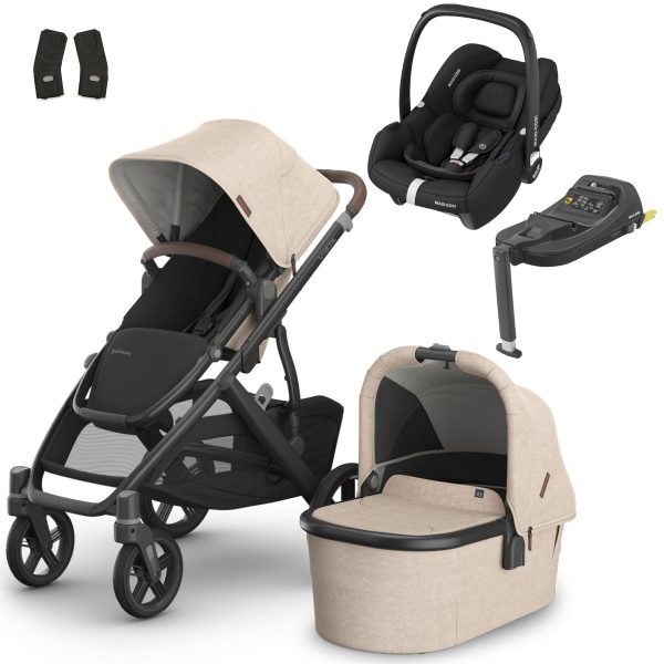 Uppababy Vista V2-Liam including Maxi cosi Cabrio I size and Base Adapters    - Last few remaining
