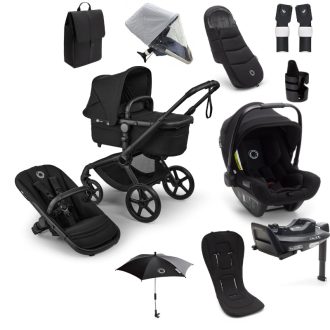 Bugaboo Fox 5 Renew Ultimate Newborn Bundle - Heritage Black - Pre Order