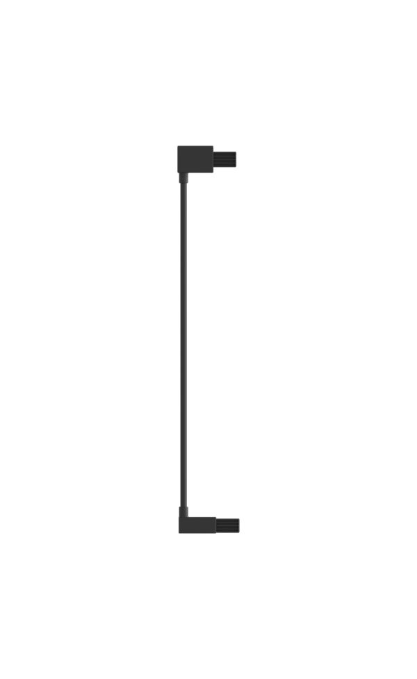 Noma Pressure Fit Stair Gate 7cm Extension Black