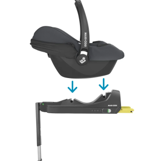 Maxi-Cosi Cabriofix i-Size and Base Bundle, Essential Graphite
