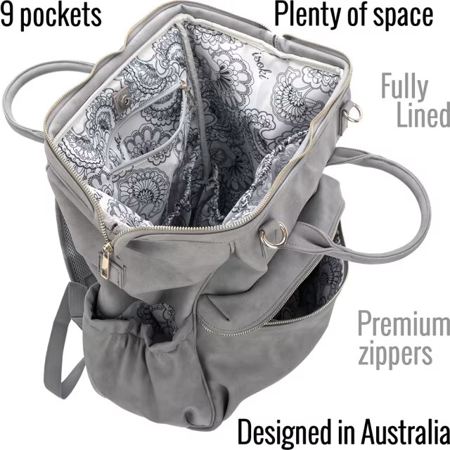 ISOKI BYRON BACKPACK STONE - Image 5