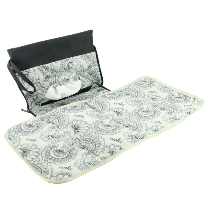 ISOKI WINDSOR CHANGE MAT CLUTCH ONYX - Image 4