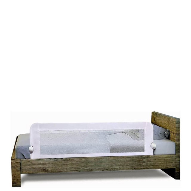 Dreambaby Nicole Extra-Wide Bed Rail 150cm x 50cm - White - Image 2