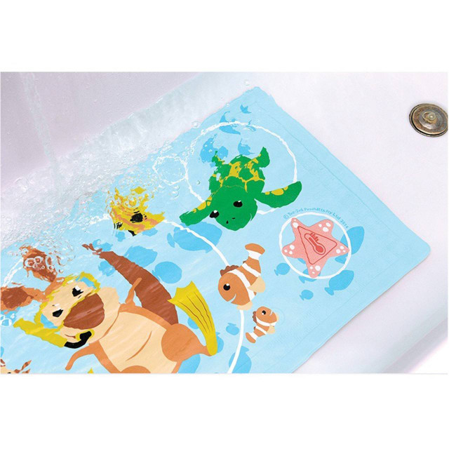 Dreambaby Anti-Slip Bath Mat With "Too Hot" Indicator - Image 3