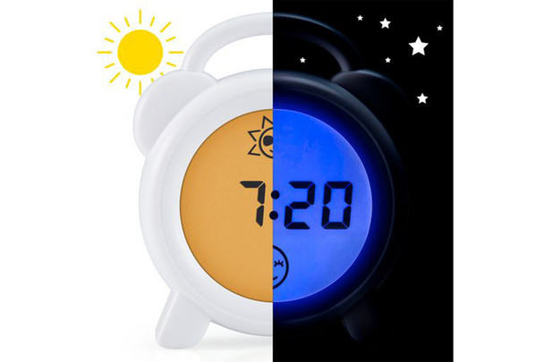 Alecto BC-100 Sleep Trainer Night Light Alarm Clock - Image 4