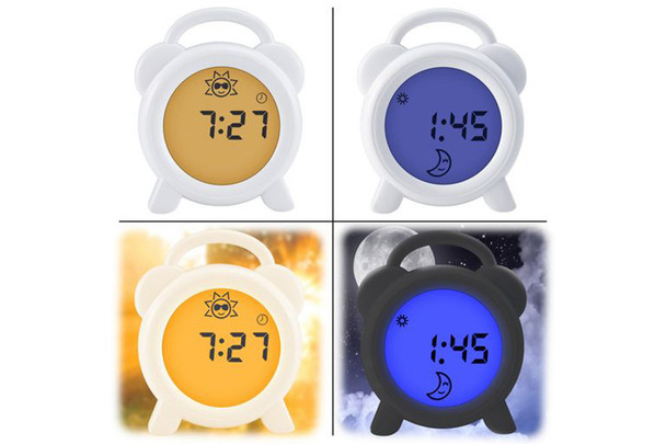 Alecto BC-100 Sleep Trainer Night Light Alarm Clock - Image 2