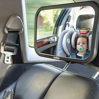 Asalvo 360DegreesSwivel Baby Car Mirror
