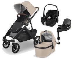 Uppababy Vista V2 Travel System with Pebble 360 Car Seat,Base & Adapters - Last few remaining - Free sheets and Mirror with every purchase