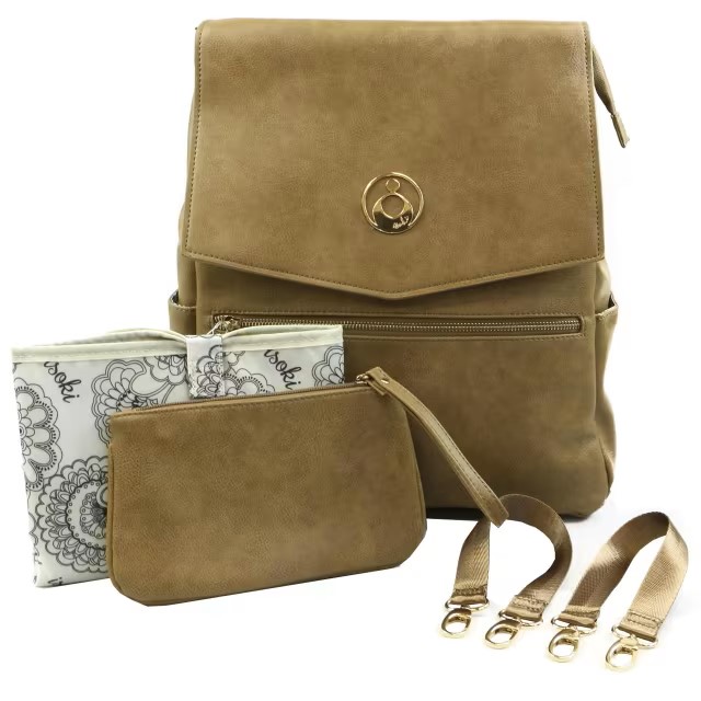 ISOKI HARTLEY BACKPACK LATTE - Image 4