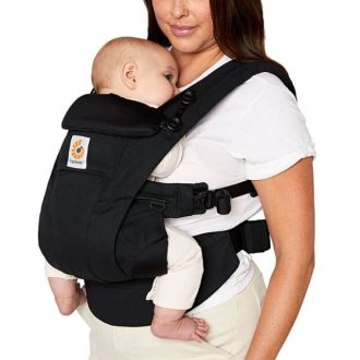Ergobaby Omni Deluxe - Onyx Black Cotton