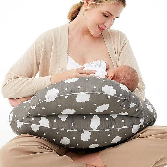 Momcozy NP001-WG11NB-A Adjustable Nursing Pillow - Image 2