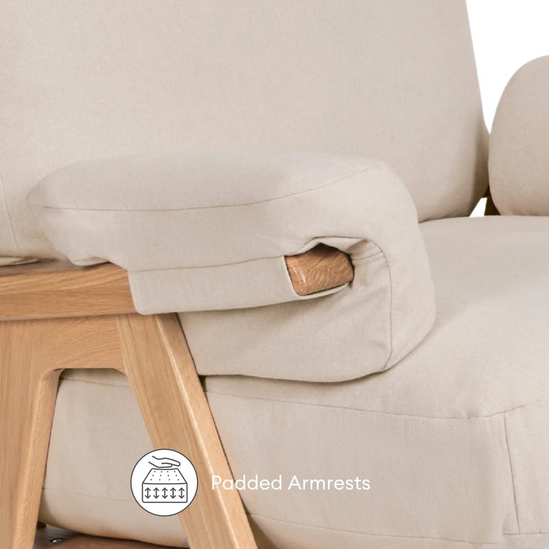 Gaia Hera Rocking Chair - Barley - Store Collection - Pre Order - Image 2