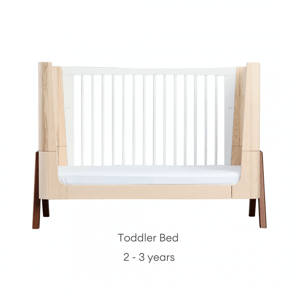 Gaia Hera Convertible Cot Bed White/Natural - Store Collection Only Pre Order - Image 6