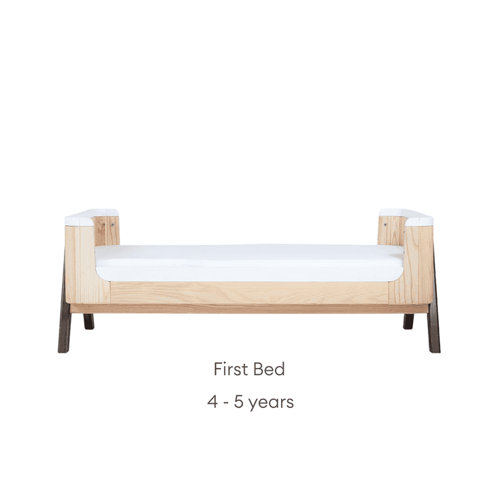 Gaia Hera Convertible Cot Bed White/Natural - Store Collection Only Pre Order - Image 5