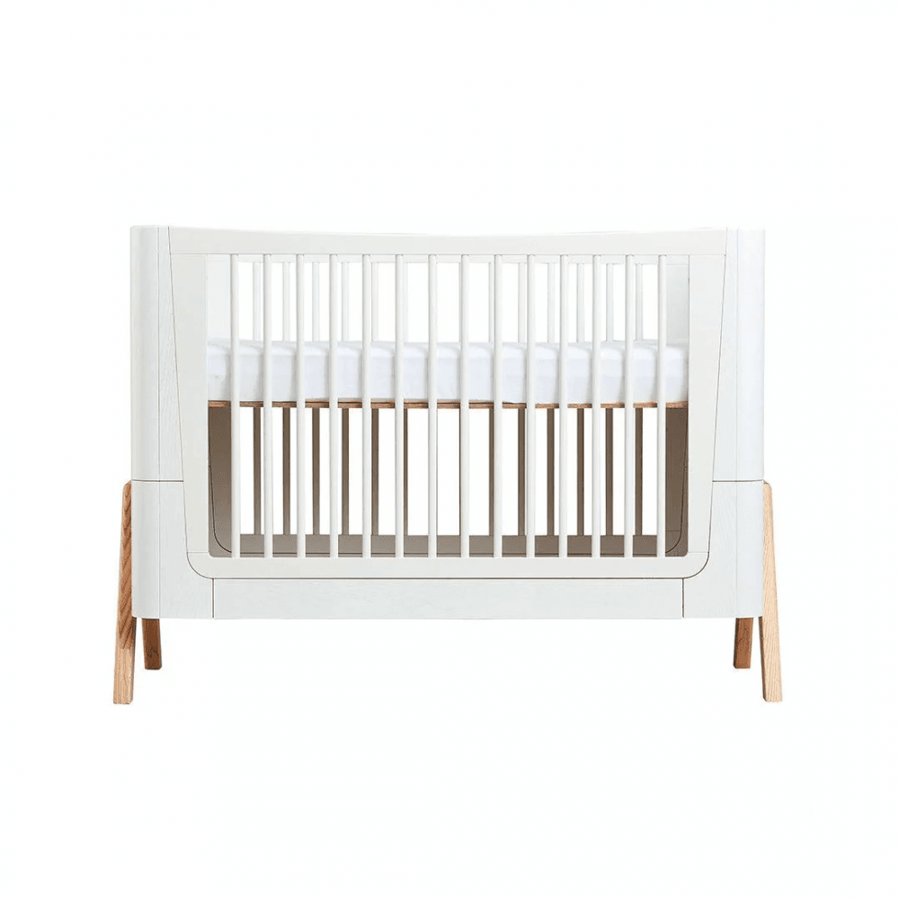 Gaia Hera Convertible Cot Bed White/Natural - Store Collection Only Pre Order - Image 2