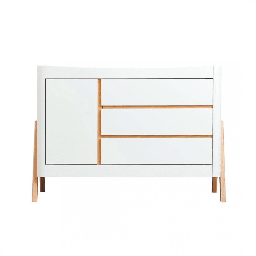 Gaia Baby Hera Dresser - White/Natural Store Collection Only Pre Order - Image 4