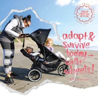 Phil & Teds sport buggy with double kit and liners - Plus 2 Free Raincovers with this order - Black