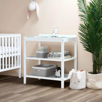 OBaby Open Changing Unit - White