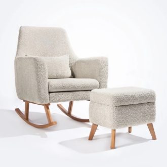 Tutti Bambini Oscar Luxe Rocking Chair And Footstool PRE-ORDER