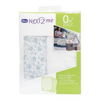 Chicco Next2Me Crib Fitted Sheets in Foxy