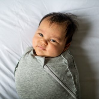 Tommee Tippee Swaddle bag 3-6M 1.0Tog Grey Marl