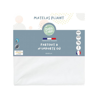 Babycalin Foldable Travel Cot Mattress  for Dimensions 70 x 100cm x 5cm